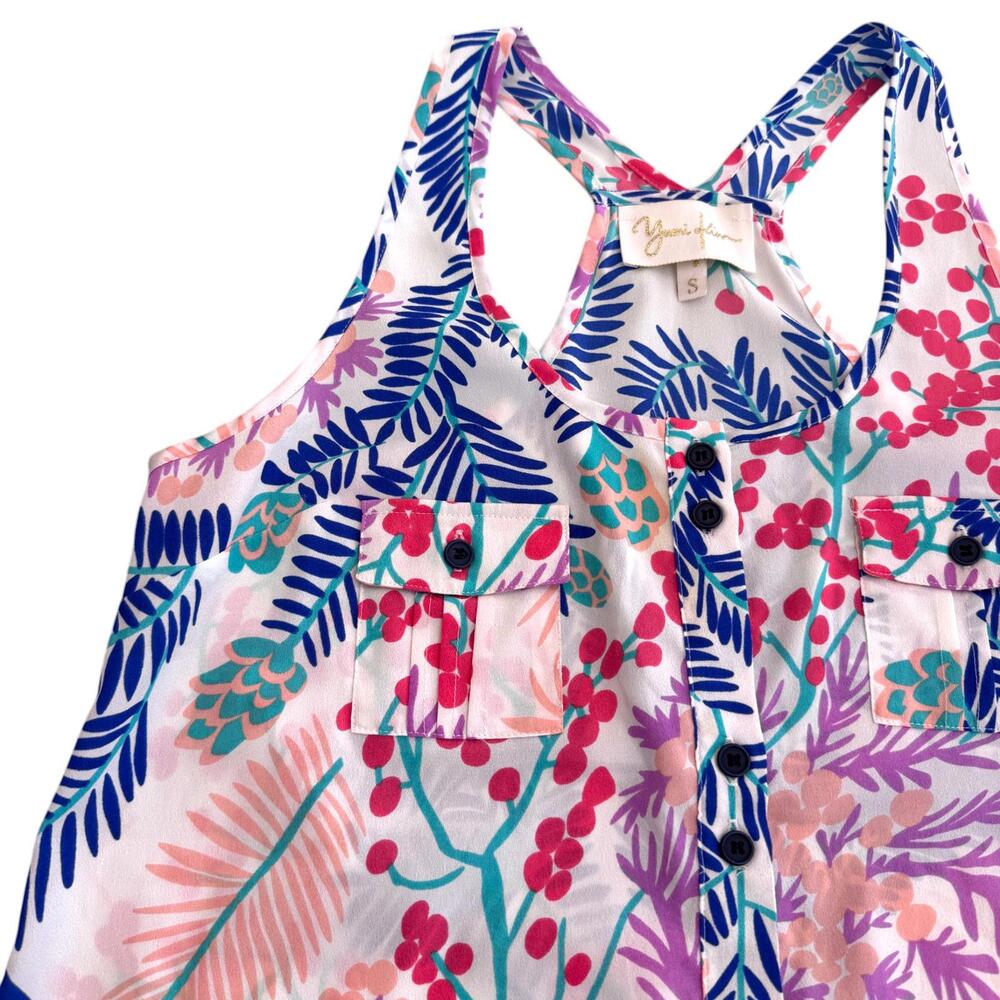 Yumi Kim Myla Racerback Sleeveless Blouse Size S #SS11-37 - Picture 3 of 4